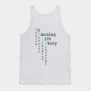 My Amazing Life Story (Black Text) Tank Top